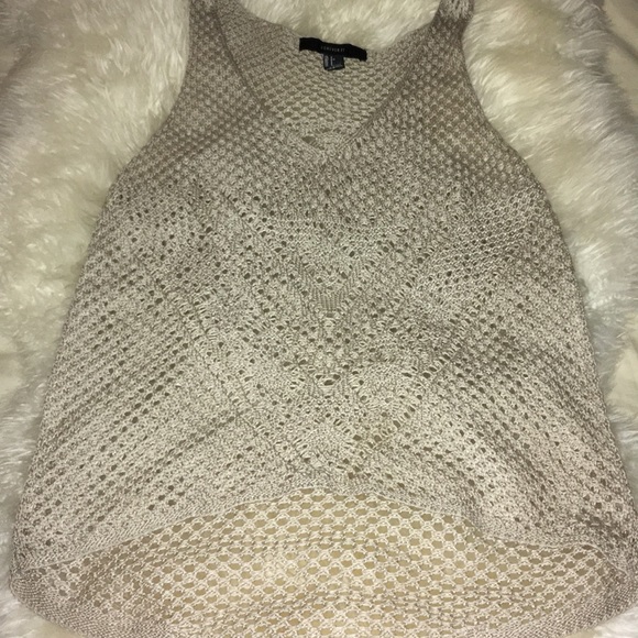 FOREVER 21 CROCHET TOP - Picture 1 of 3